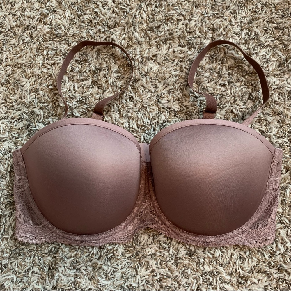ThirdLove 24/7 Classic Lace Strapless Bra 36D